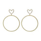 Aretes corazón