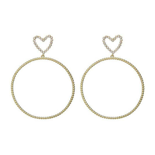 Aretes corazón