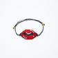 Pulsera labios rojos miyuki