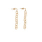 Aretes cadena